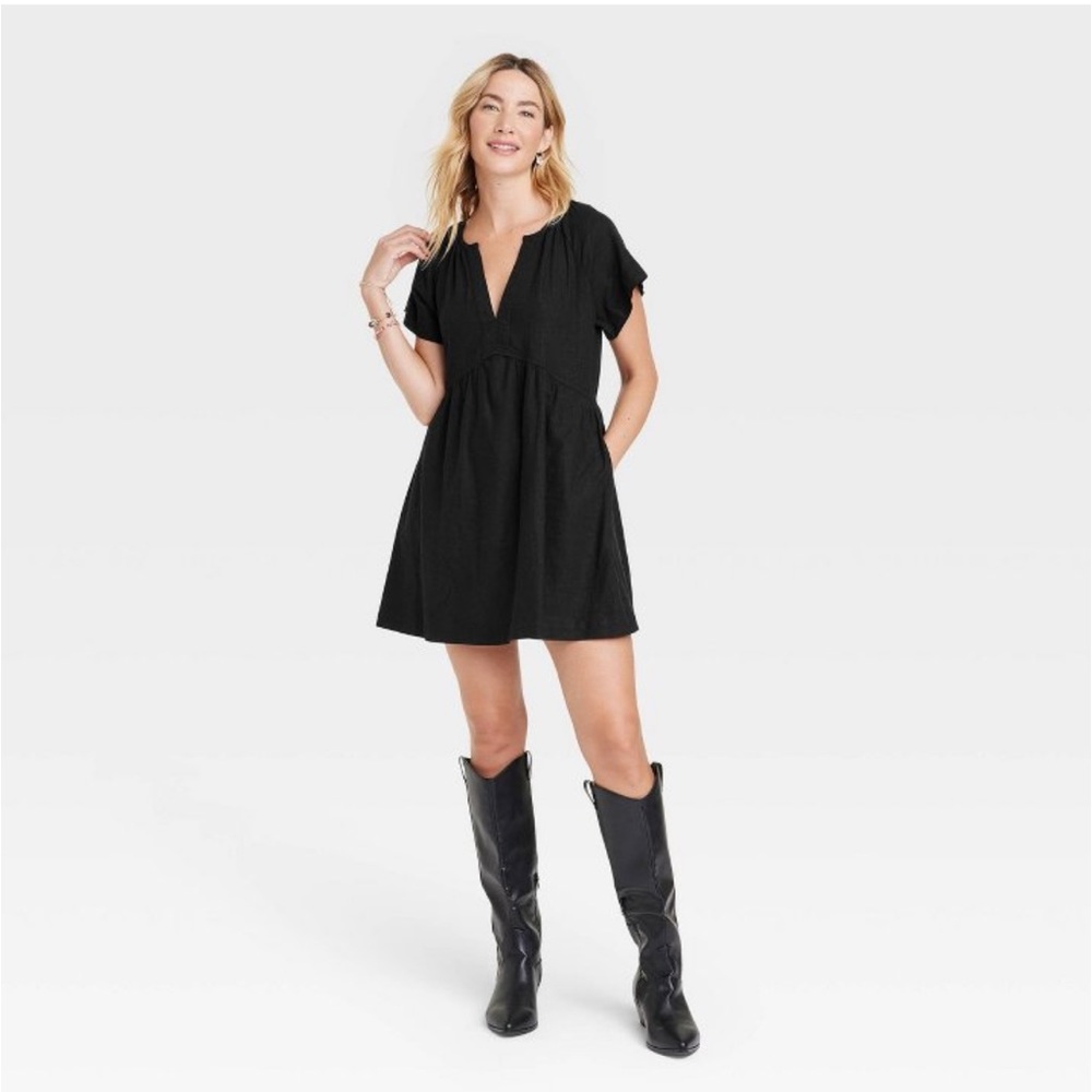 Universal Thread Linen Mini Shift dress
